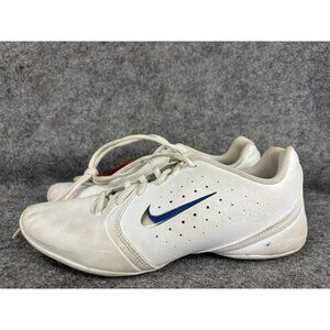 Nike Dance Shoes Womens Size 9 White Non-Marking Pivot Cheer Fitness 647930-100